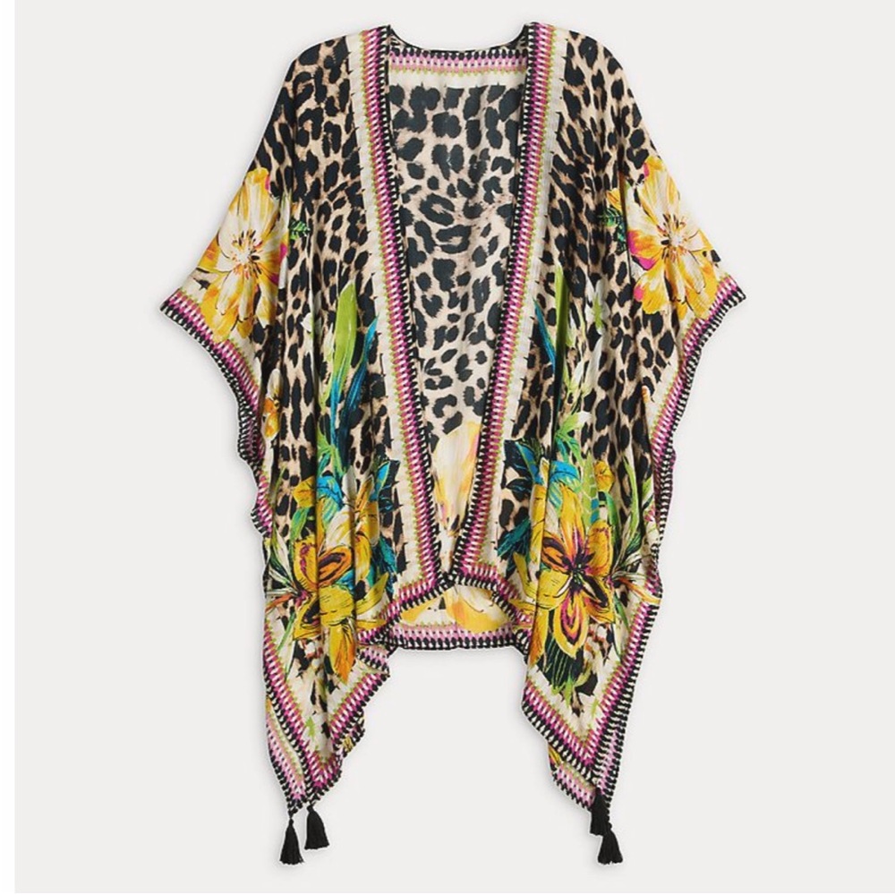 NWOT. Nine West Ruana / Kimono - Picture 3 of 9
